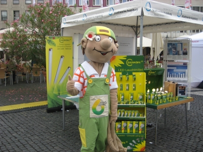 Bioledex LED Lampen beim Rathausplatz in Augsburg