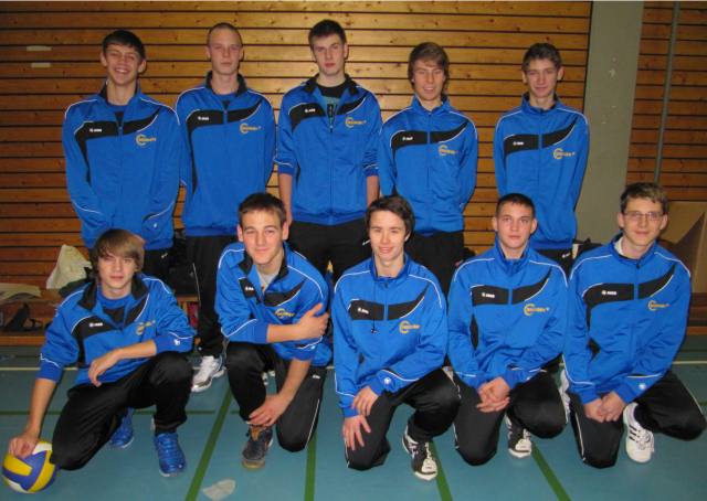 Bioledex Sponsert Volleyball Jugend